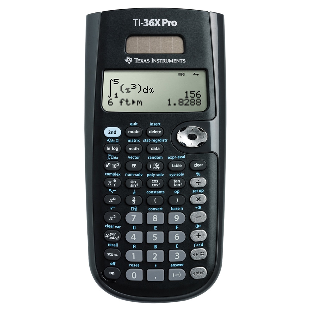 TI, Calculators, Tech, Scientific, Pro, TI-36X, 20475